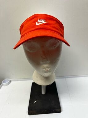 Nike Dri-Fit Women’s Visor Adjustable OSFA Orange Coral Pink Activewear